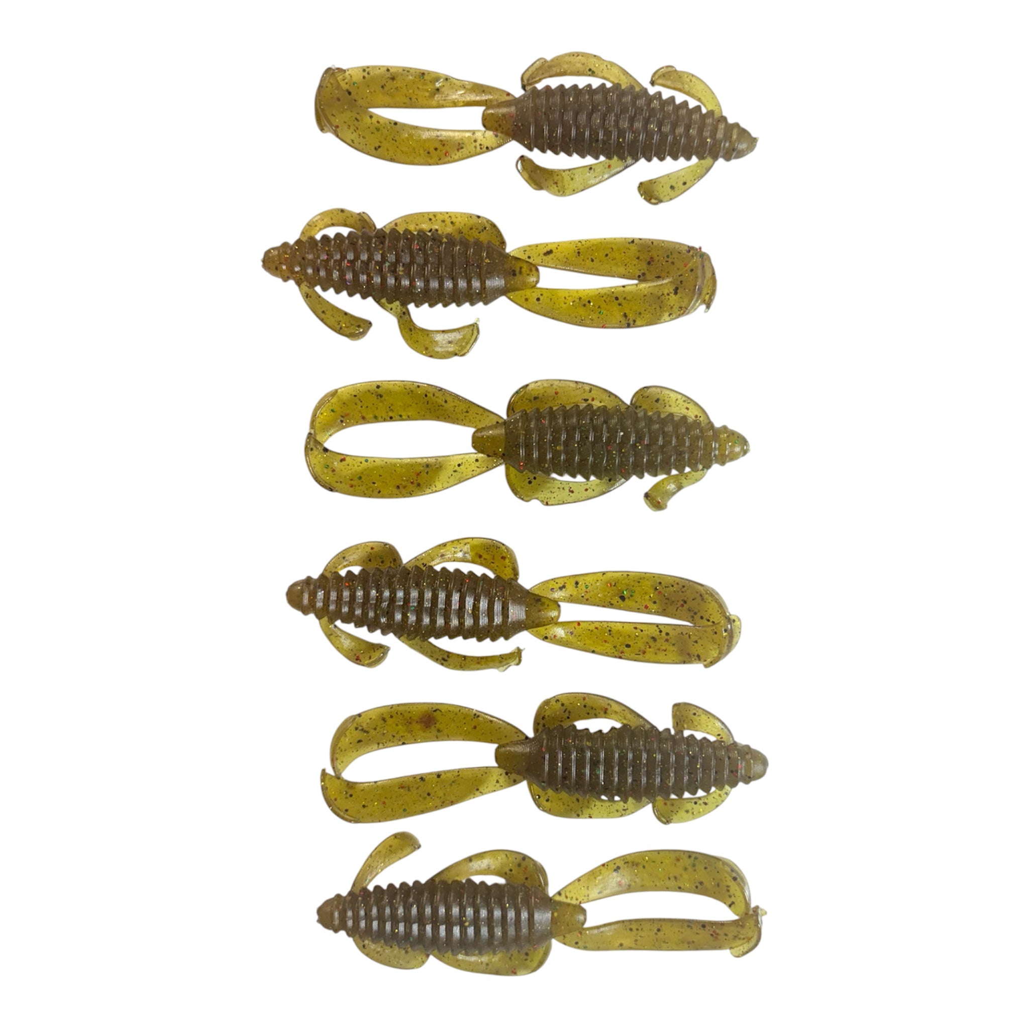 IronHook Co. – 4” Craw Soft Baits (6 Pack)