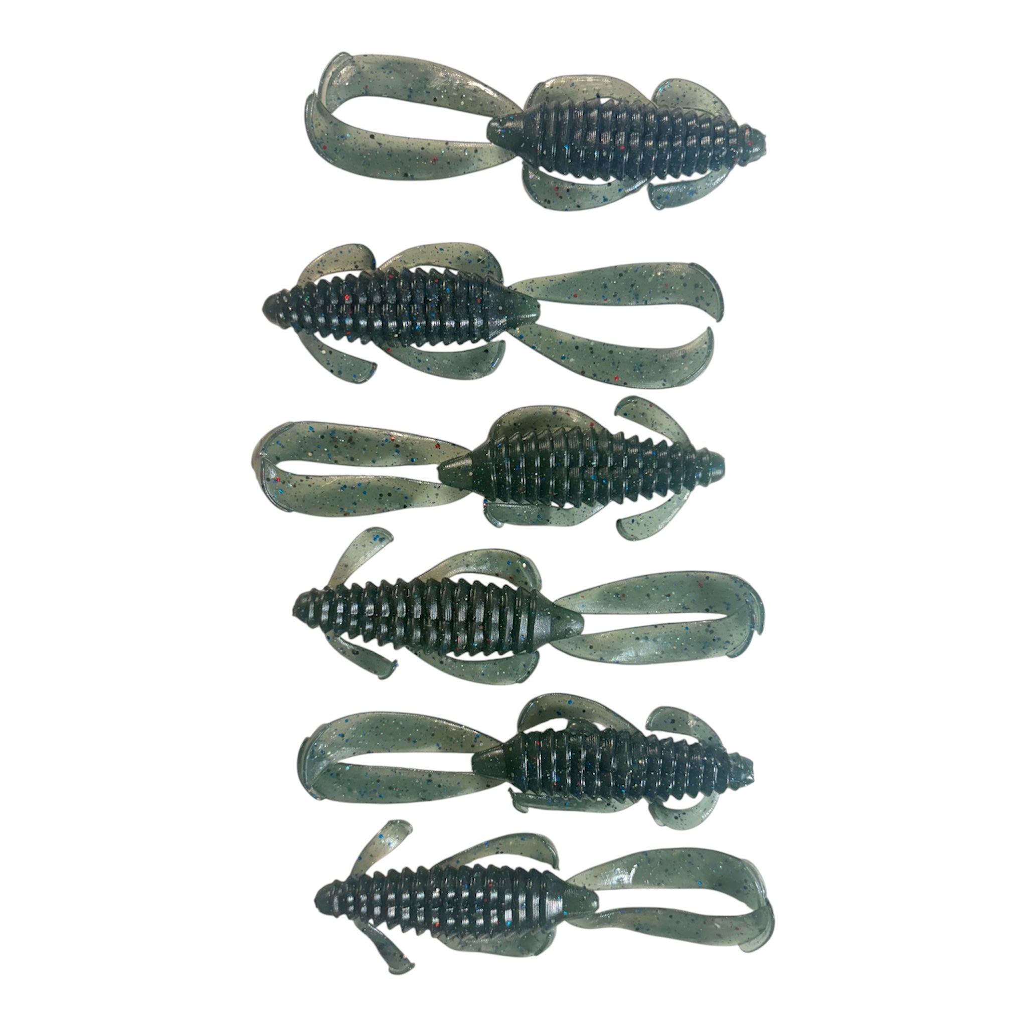 IronHook Co. – 4” Craw Soft Baits (6 Pack)