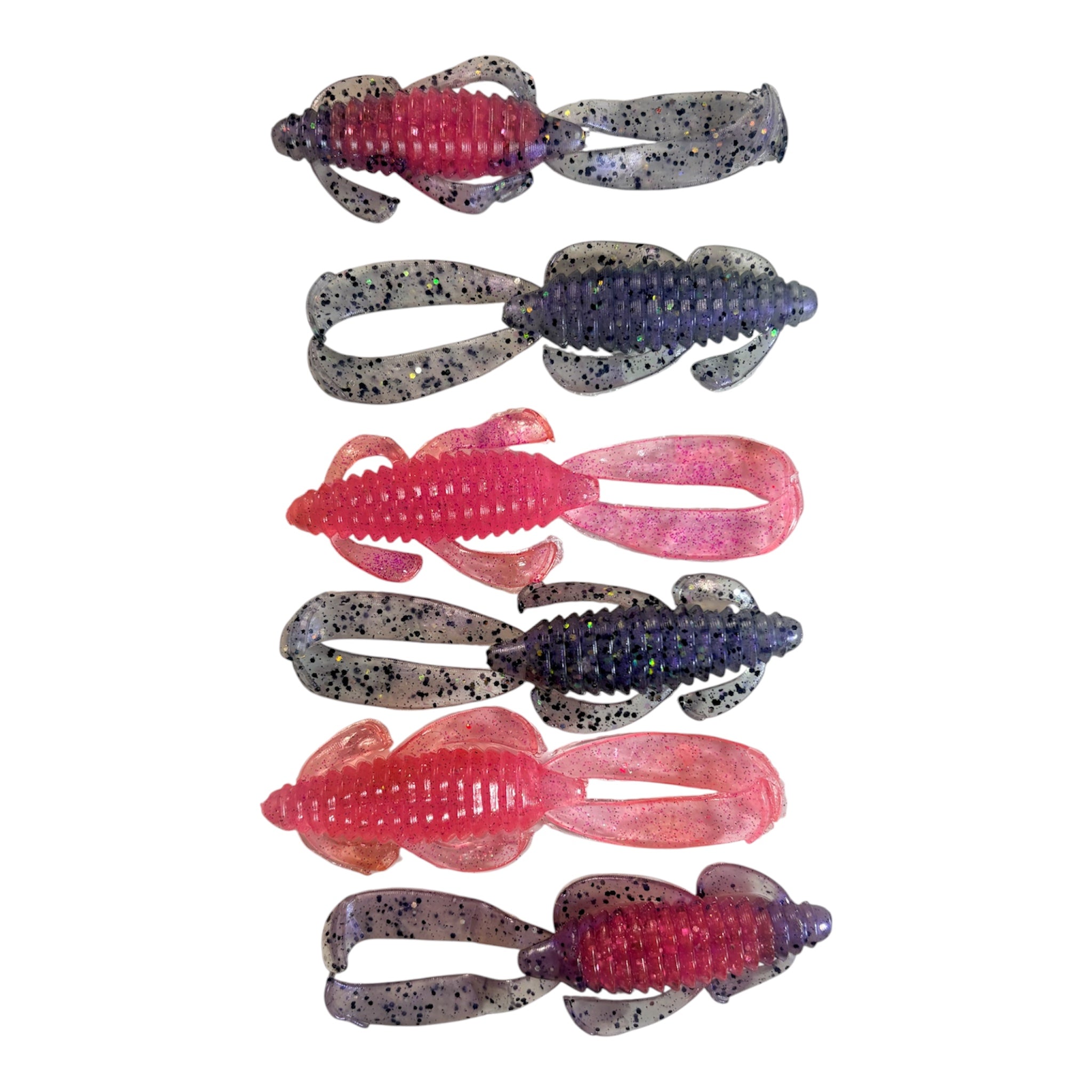 IronHook Co. – 4” Craw Soft Baits (6 Pack)
