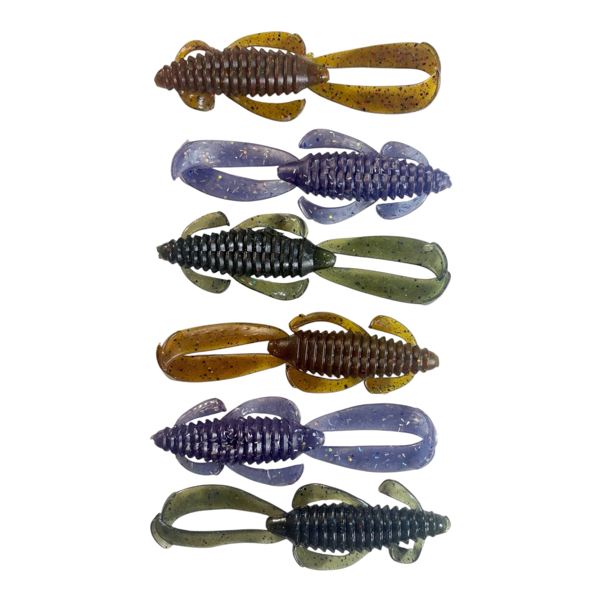 IronHook Co. – 4” Craw Soft Baits (6 Pack)