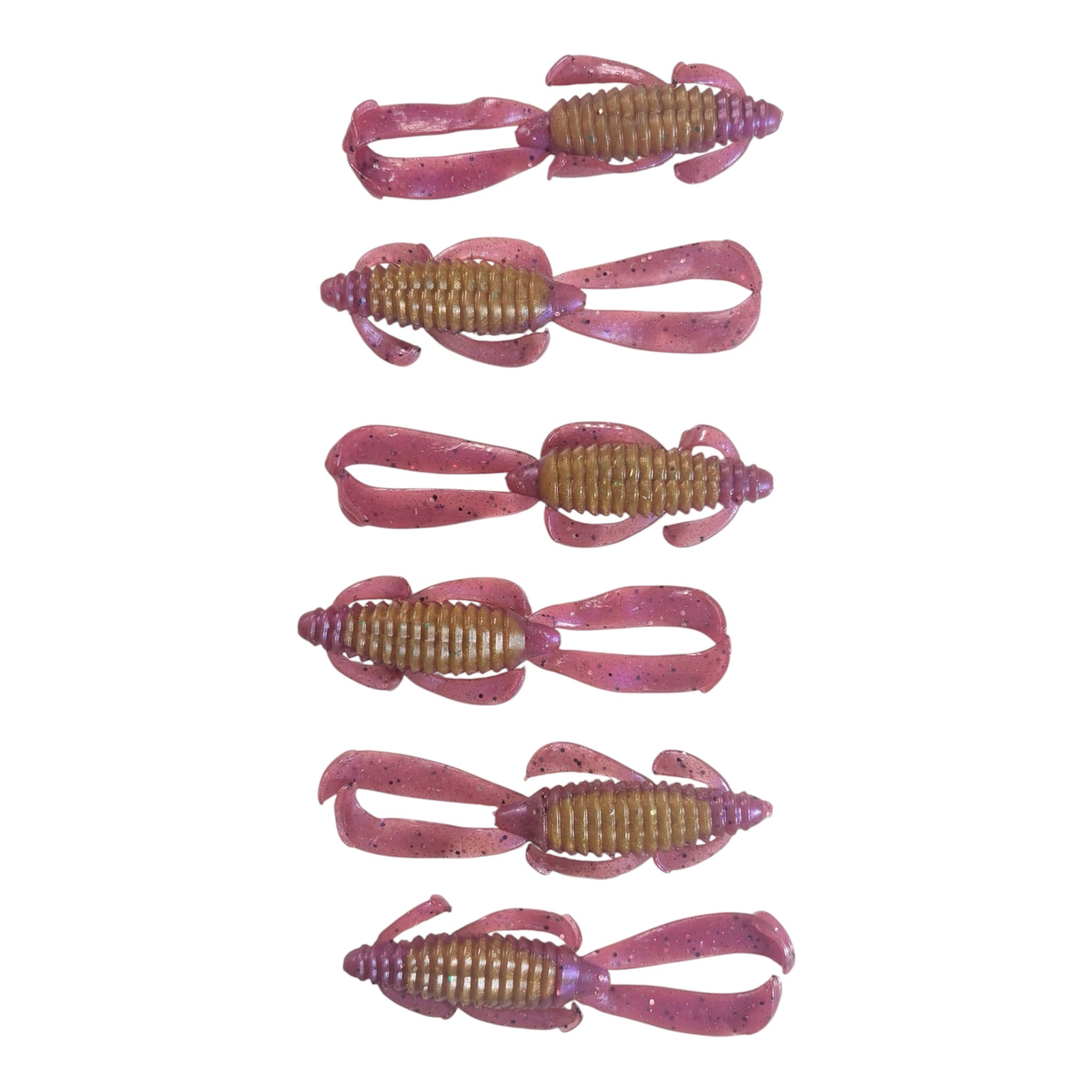 IronHook Co. – 4” Craw Soft Baits (6 Pack)