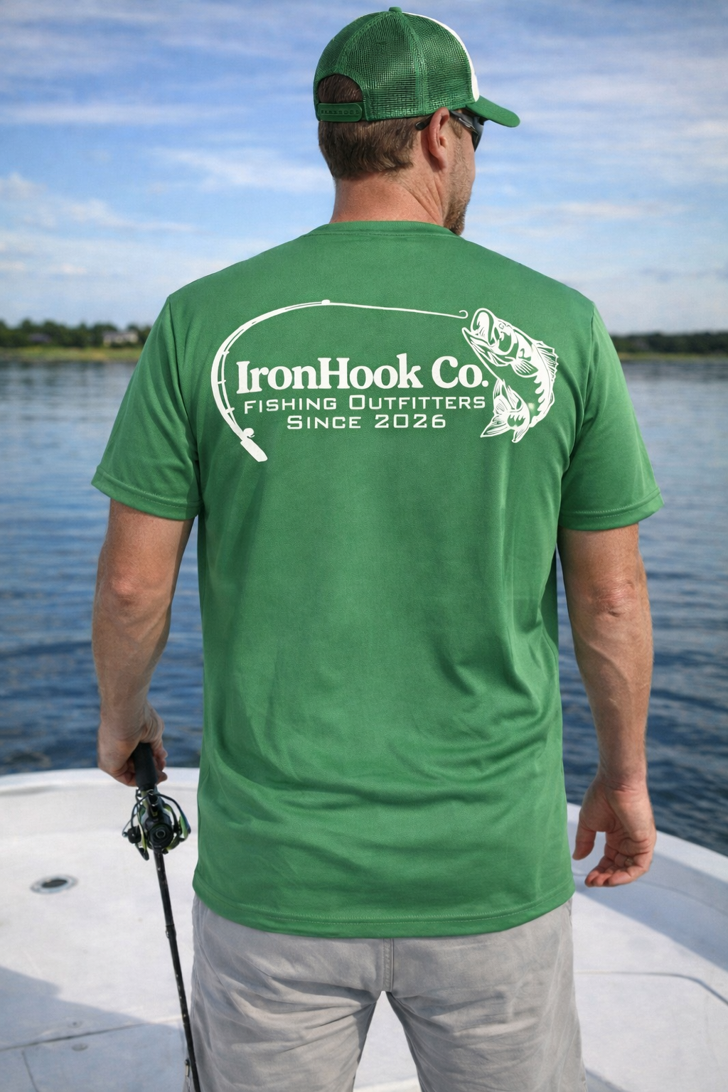 IronHook Performance Short Sleeve Shirt + Hat Combo