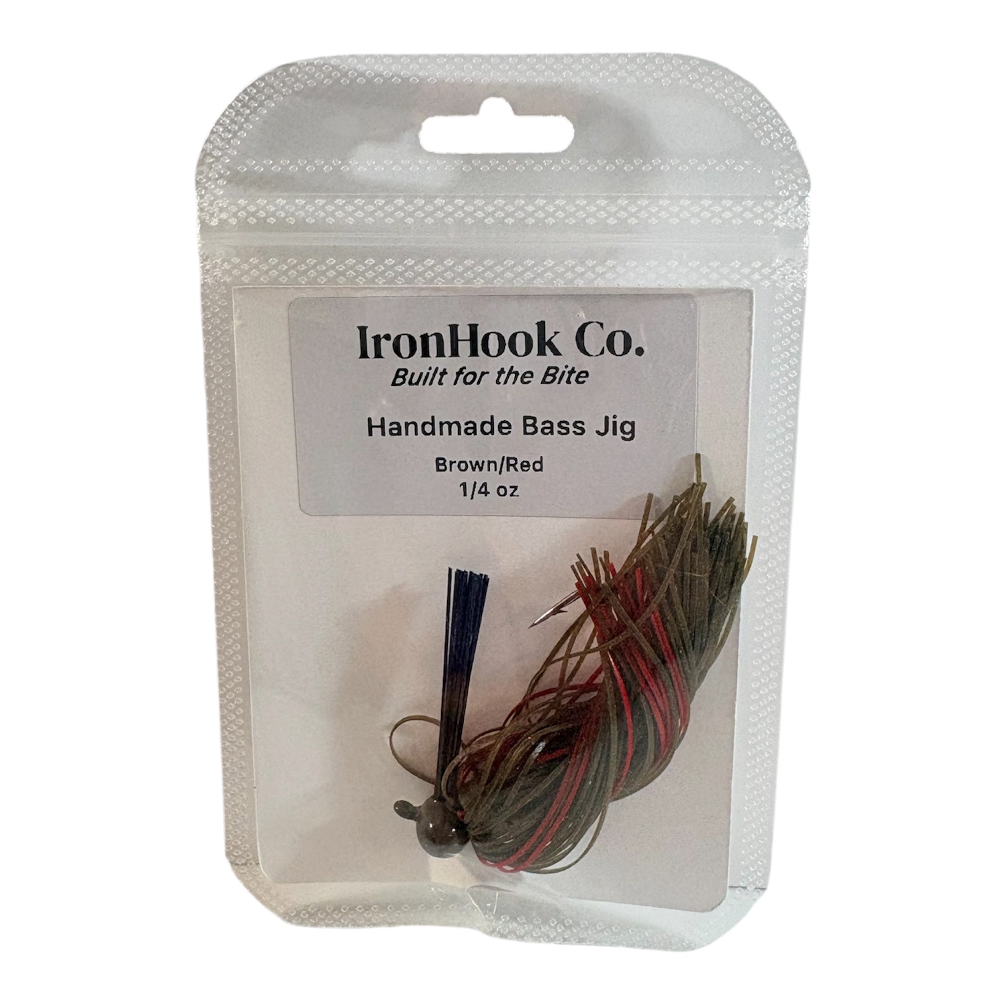 Handmade Bass Jig – 1/4 oz | Multiple Colors