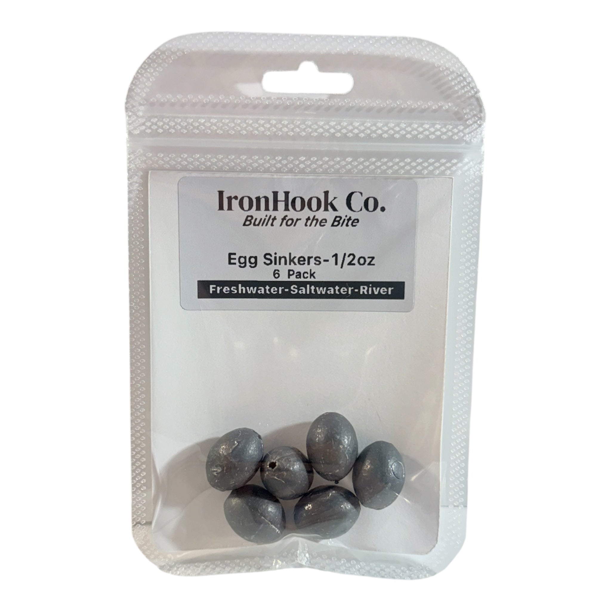 Egg Sinkers | Multiple Weights | IronHook Co.