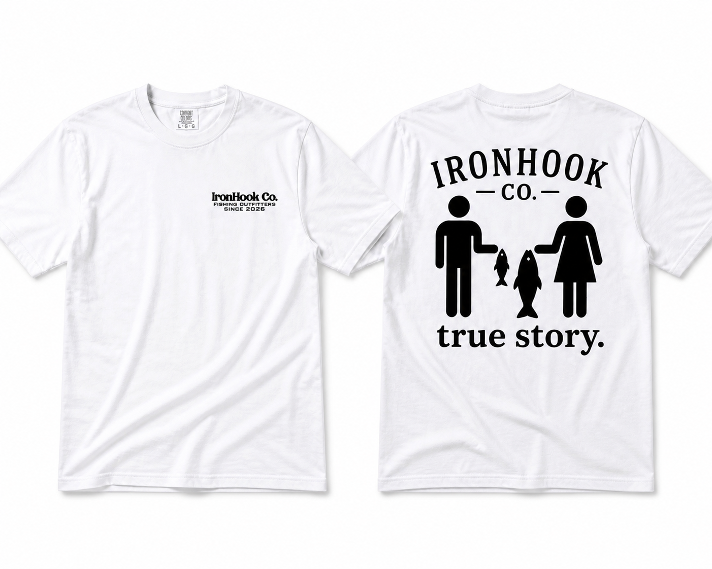 IronHook Co. “True Story” Fishing T-Shirt