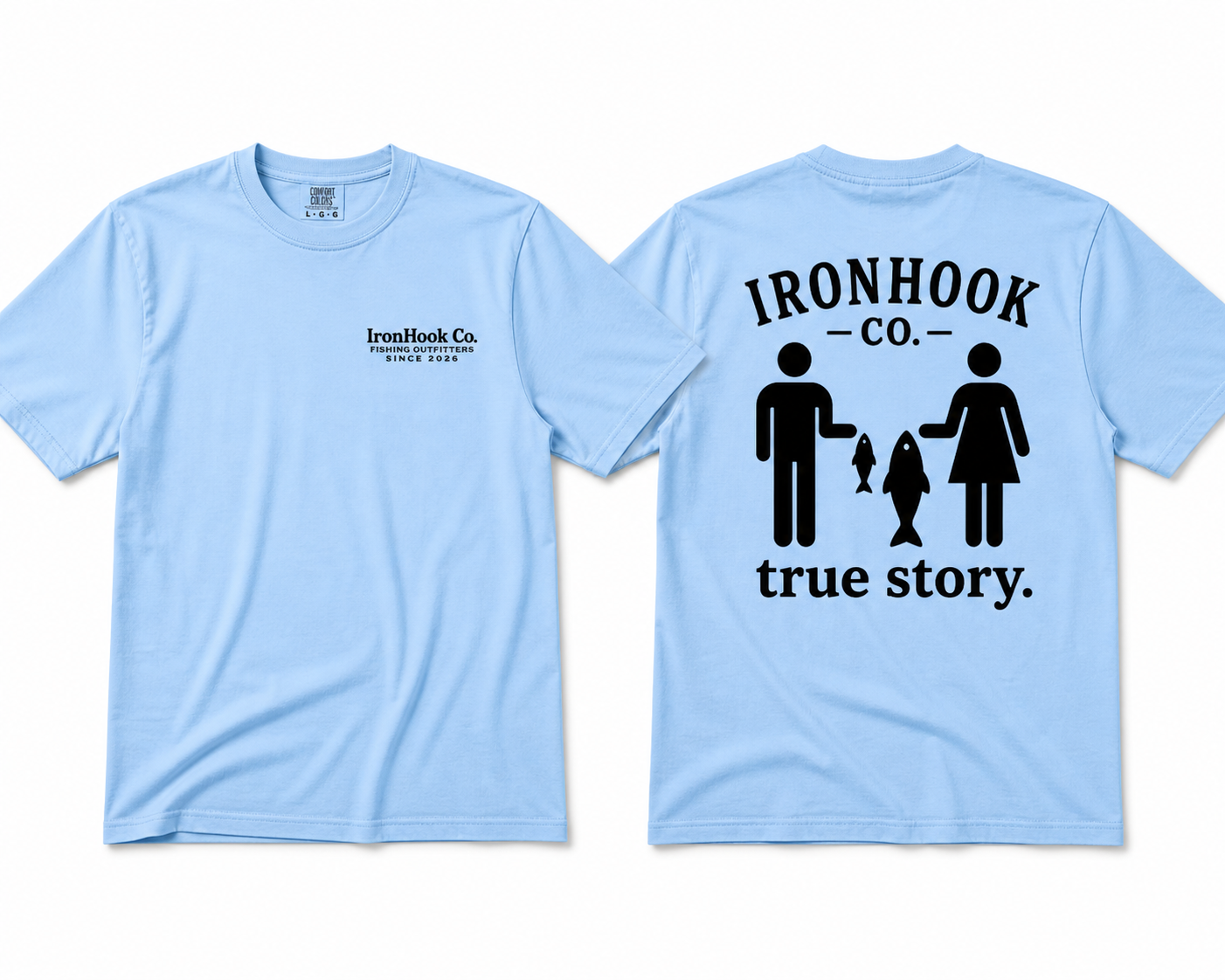 IronHook Co. “True Story” Fishing T-Shirt