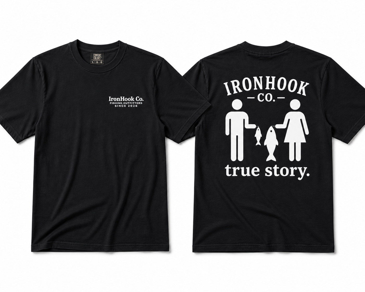 IronHook Co. “True Story” Fishing T-Shirt