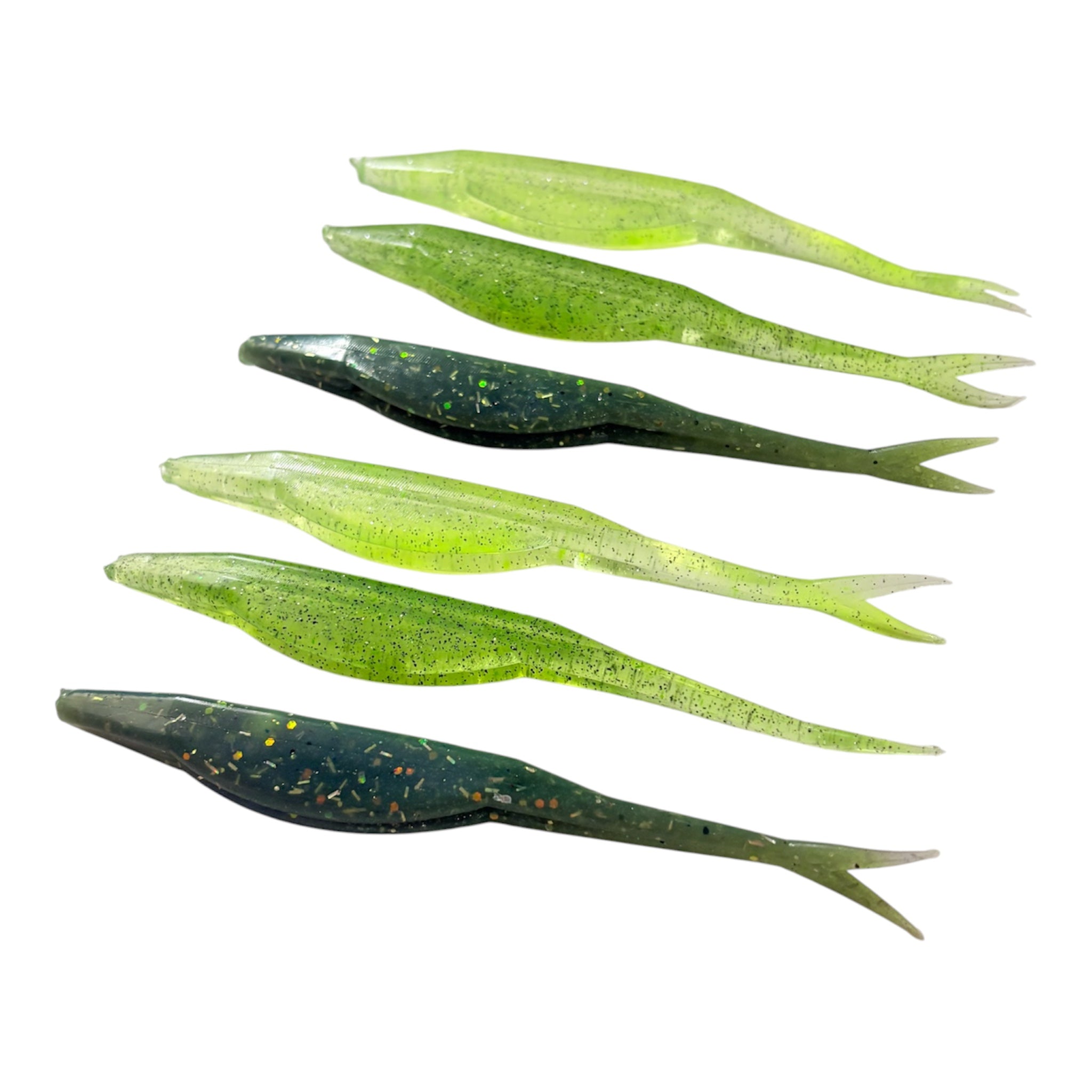 Salty Super Fluke – 5” Soft Bait | 6 Pack