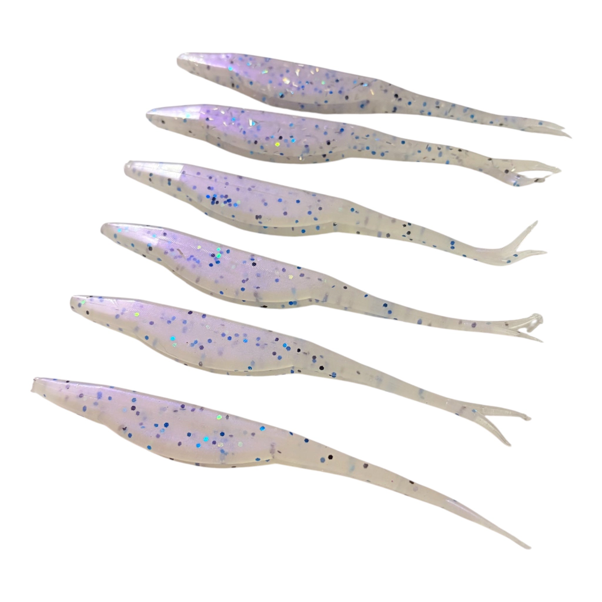Salty Super Fluke – 5” Soft Bait | 6 Pack