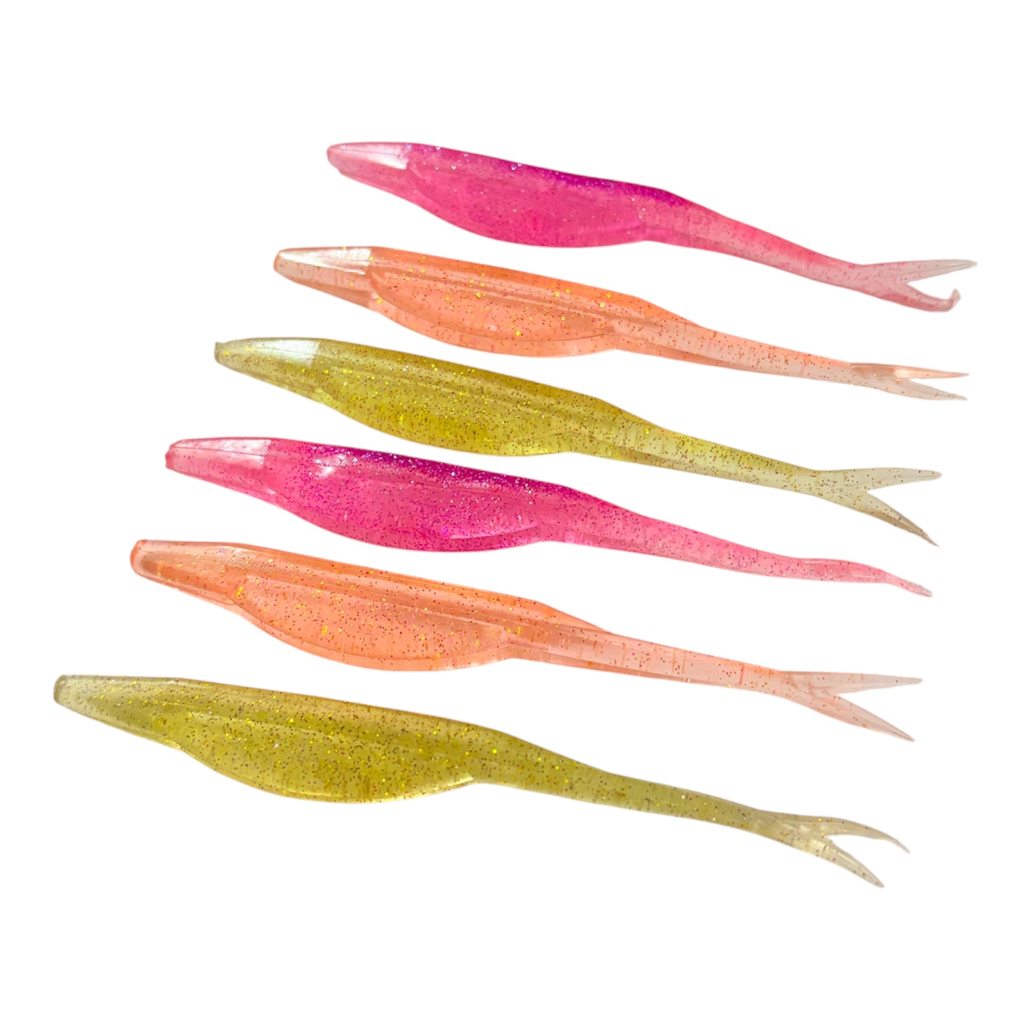 Salty Super Fluke – 5” Soft Bait | 6 Pack