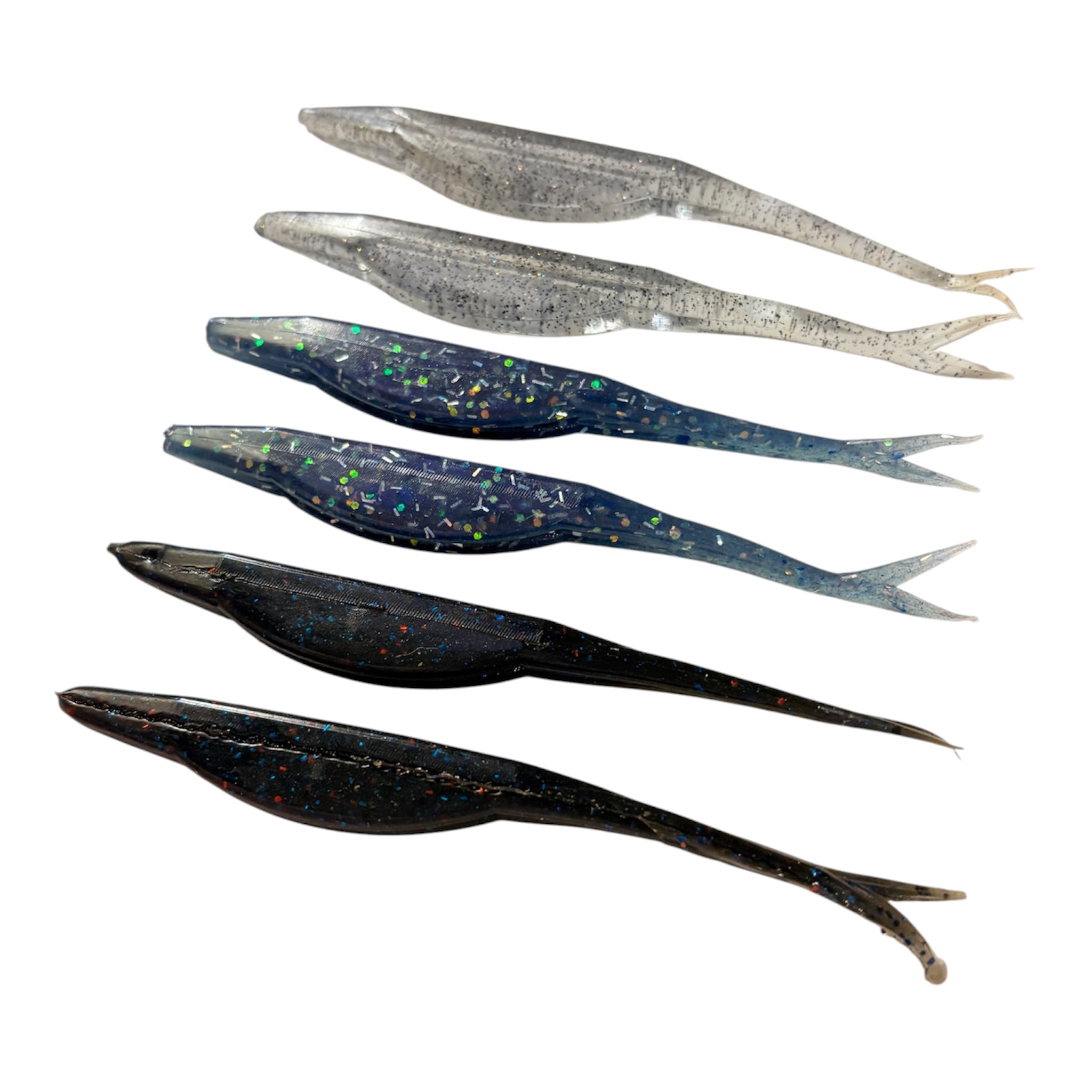 Salty Super Fluke – 5” Soft Bait | 6 Pack