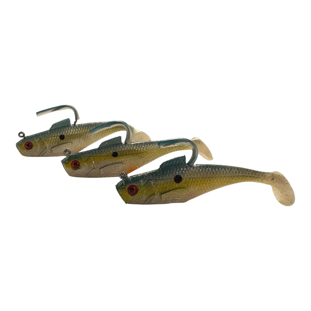 IronHook 3” Swim Shad – 3 Pack