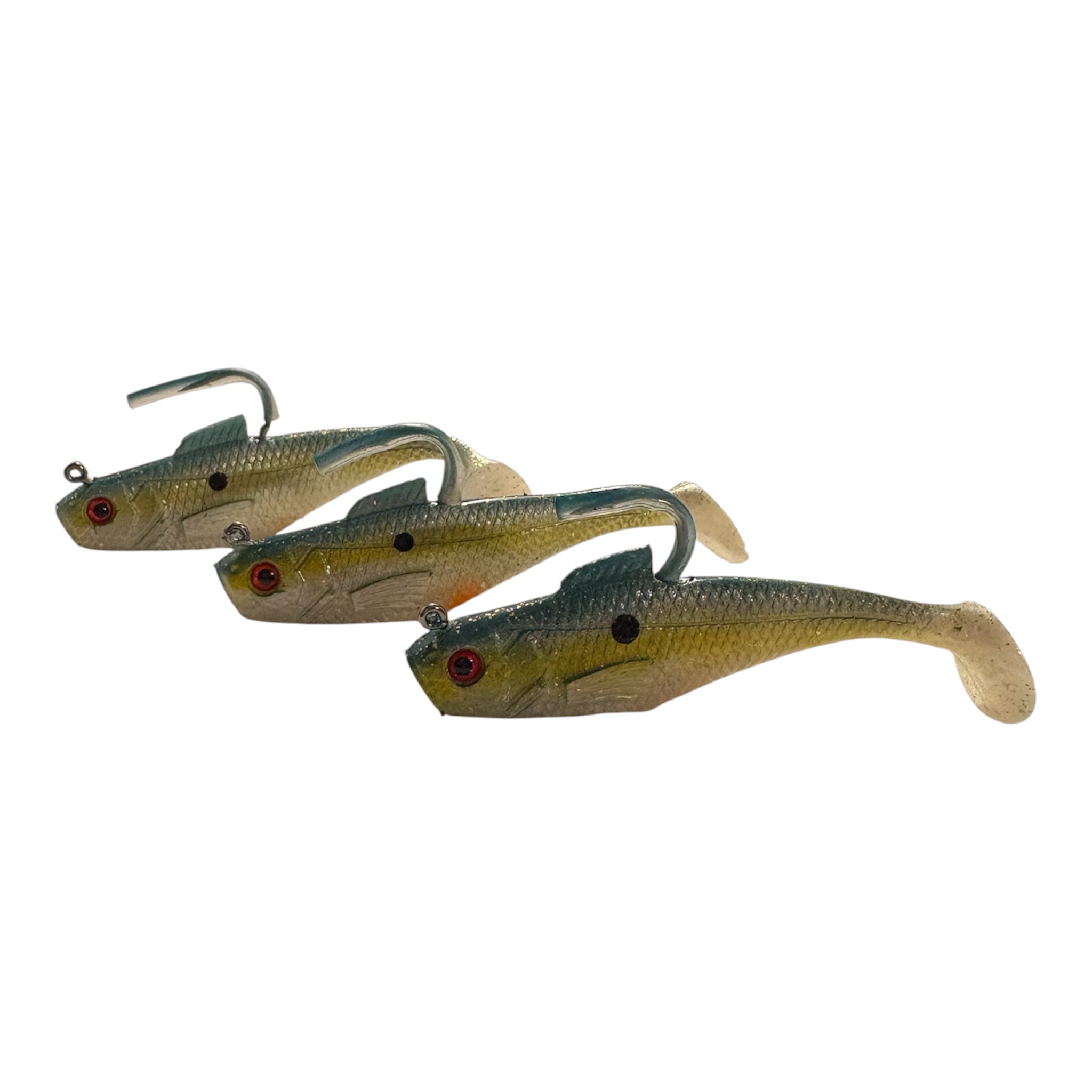 IronHook 3” Swim Shad – 3 Pack